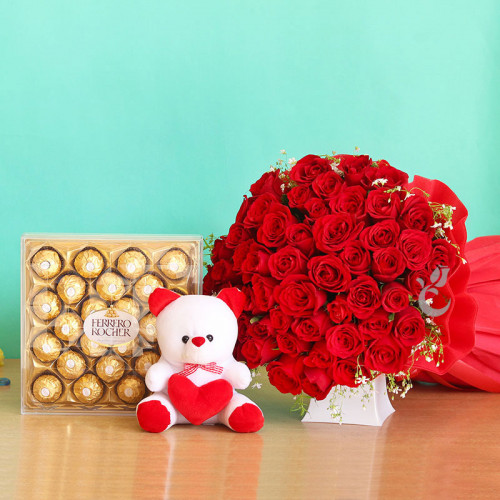 Red Rose Bouquet for Father's Day - Love enchantment squad