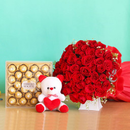 Red Rose Bouquet for Father's Day - Love enchantment squad Red Rose Bouquet for Father's Day - Love enchantment squad