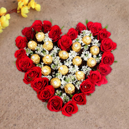 Red Rose Arrangement for Women's Day - Sweetness Overloaded Red Rose Arrangement for Women's Day - Sweetness Overloaded