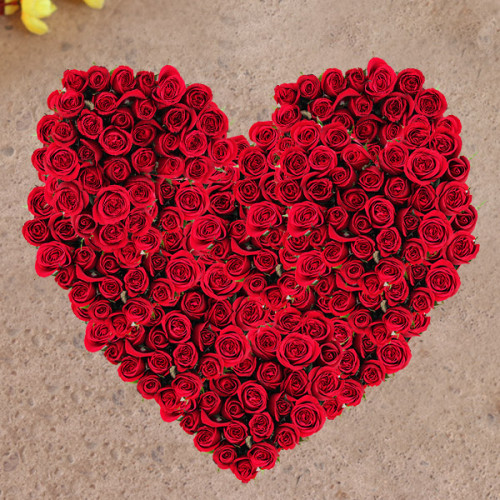 Red Rose Arrangement for Father's Day - Joyful Bouquet