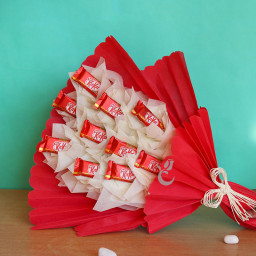 Splurge It On: A Gift Combo of 10 KitKat chocolates bouquet Splurge It On: A Gift Combo of 10 KitKat chocolates bouquet