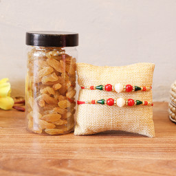 200 gm Raisins, 2 Rakhi 