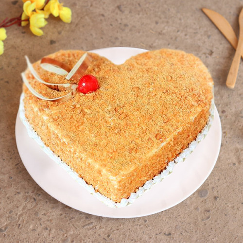 Golden Heart Sugarfree Cake: Available in Half Kg, One Kg, One and Half Kg, Two Kg & Three Kg Golden Heart Sugarfree Cake