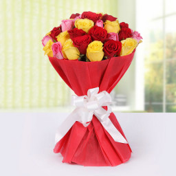 Red Rose Bouquet for Women's Day - Bunch Of Blossoms