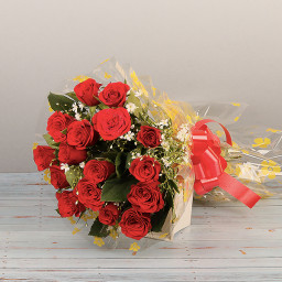 Red Rose Bouquet for Father's Day - Love Vibes Red Rose Bouquet for Father's Day - Love Vibes