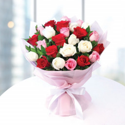 Red Rose Bouquet for Father's Day - Splash Of Love