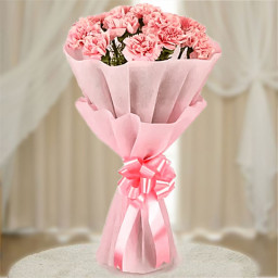 Pink Carnation Bouquet for Father's Day - The Pink Beauty