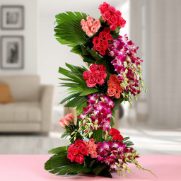 Pink Rose Arrangement for Mother's Day - Let Breath Go Wheezy Pink Rose Arrangement for Mother's Day - Let Breath Go Wheezy