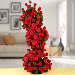 Red Rose Bouquet for Mother's Day - Heights Of Love Red Rose Bouquet for Mother's Day - Heights Of Love