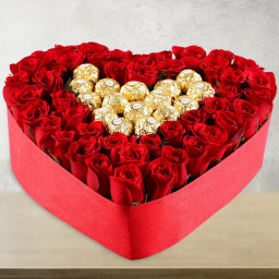 Red Rose Bouquet for Women's Day - Intimacy Bounded Red Rose Bouquet for Women's Day - Intimacy Bounded