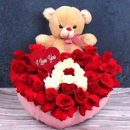 Red Rose Arrangement for Mother's Day - Everlasting Memories Red Rose Arrangement for Mother's Day - Everlasting Memories