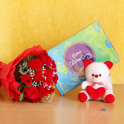 Red Rose Bouquet for Women's Day - Lovable Temptation Red Rose Bouquet for Women's Day - Lovable Temptation