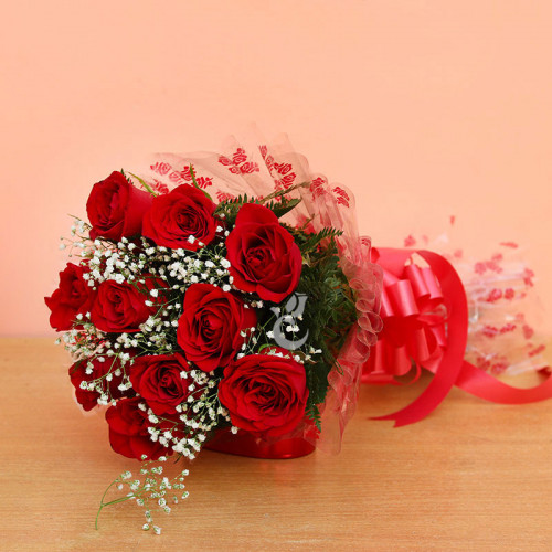 Red Rose Bouquet for Father's Day - Ravishing Roses