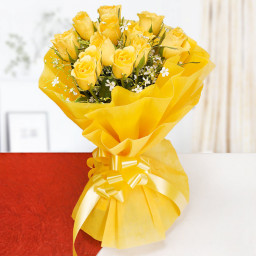 Yellow Rose Bunch for Mother's Day - Joys Of Love Yellow Rose Bunch for Mother's Day - Joys Of Love