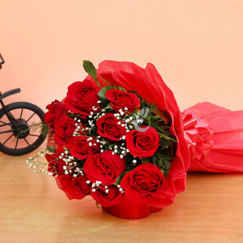 Red Rose Bouquet for Father's Day - Beloved, It's You