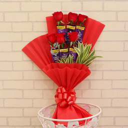 Red Rose Bouquet for Mother's Day - Quintessential Love Red Rose Bouquet for Mother's Day - Quintessential Love