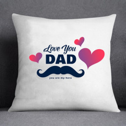 Dad Super Hero Cushion 12x12 Dad Super Hero Cushion 12x12