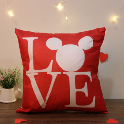 Red Love Cushion Gift Red Love Cushion Gift