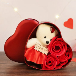 Adorable Rose Soap Combo Gift